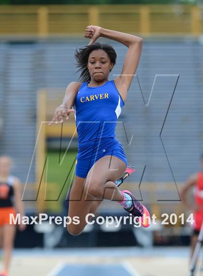 Thumbnail 2 in NCHSAA 2A Girls Track & Field Championships photogallery.