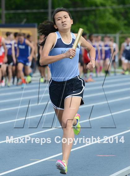 Thumbnail 1 in NCHSAA 2A Girls Track & Field Championships photogallery.