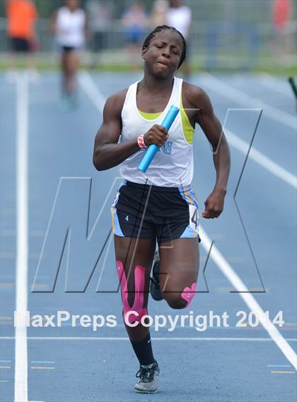 Thumbnail 3 in NCHSAA 2A Girls Track & Field Championships photogallery.