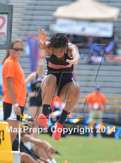 Thumbnail 1 in NCHSAA 2A Girls Track & Field Championships photogallery.
