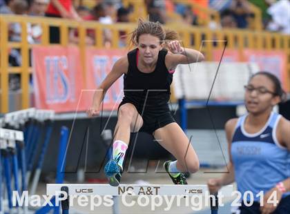 Thumbnail 3 in NCHSAA 2A Girls Track & Field Championships photogallery.