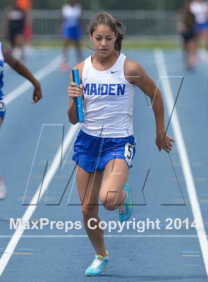 Thumbnail 3 in NCHSAA 2A Girls Track & Field Championships photogallery.