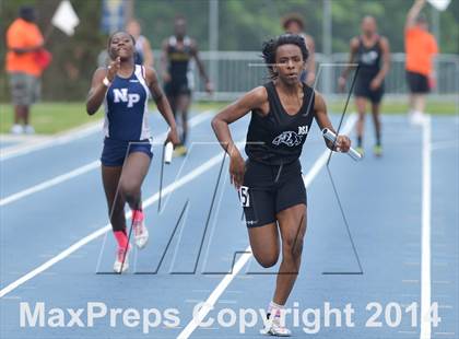 Thumbnail 2 in NCHSAA 2A Girls Track & Field Championships photogallery.