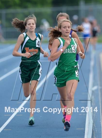 Thumbnail 1 in NCHSAA 2A Girls Track & Field Championships photogallery.