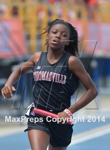 Thumbnail 2 in NCHSAA 2A Girls Track & Field Championships photogallery.