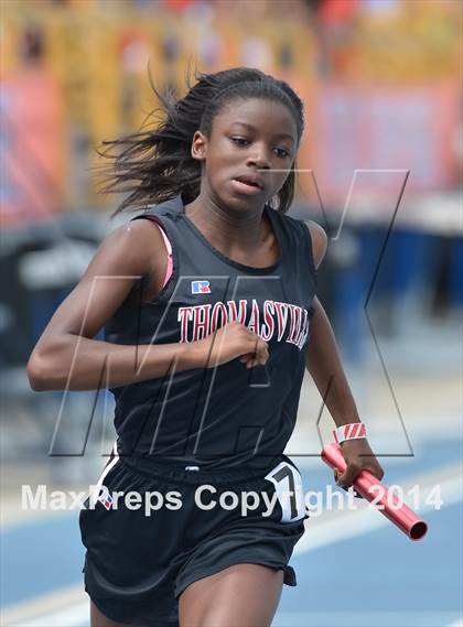 Thumbnail 3 in NCHSAA 2A Girls Track & Field Championships photogallery.
