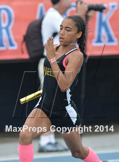 Thumbnail 2 in NCHSAA 2A Girls Track & Field Championships photogallery.