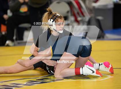 Thumbnail 1 in NYSHSAA Girls Invitational (Wrestleback Round) photogallery.