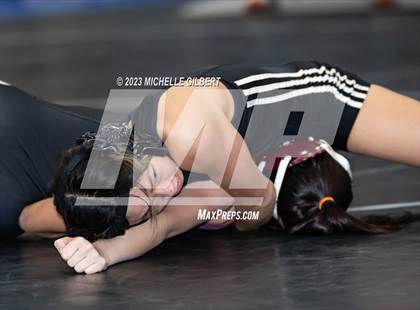 Thumbnail 3 in NYSHSAA Girls Invitational (Wrestleback Round) photogallery.