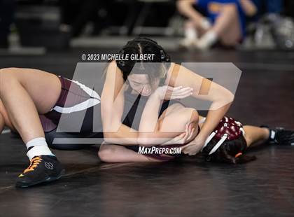 Thumbnail 3 in NYSHSAA Girls Invitational (Wrestleback Round) photogallery.