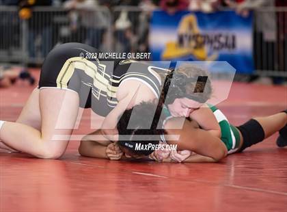Thumbnail 3 in NYSHSAA Girls Invitational (Wrestleback Round) photogallery.