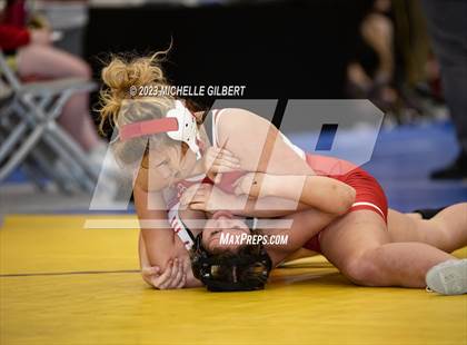 Thumbnail 1 in NYSHSAA Girls Invitational (Wrestleback Round) photogallery.