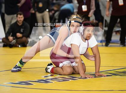 Thumbnail 3 in NYSHSAA Girls Invitational (Wrestleback Round) photogallery.