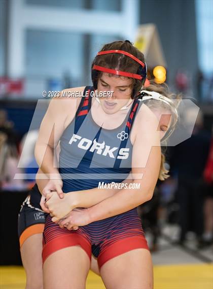 Thumbnail 2 in NYSHSAA Girls Invitational (Wrestleback Round) photogallery.