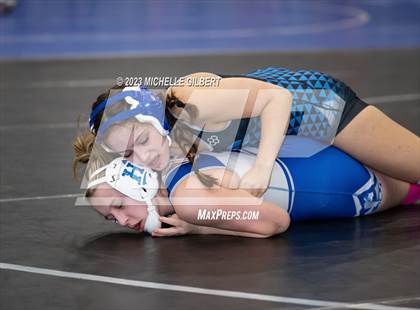 Thumbnail 2 in NYSHSAA Girls Invitational (Wrestleback Round) photogallery.