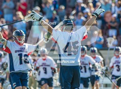 Thumbnail 2 in Cold Spring Harbor vs Pleasantville (NYSPHSAA Class C Semifinal) photogallery.