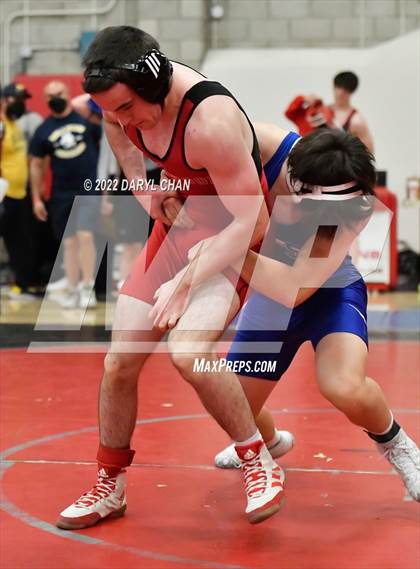 Thumbnail 3 in Lakewood vs San Marino (CIF Southern Section Wrestling Championships) photogallery.