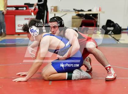 Thumbnail 2 in Lakewood vs San Marino (CIF Southern Section Wrestling Championships) photogallery.