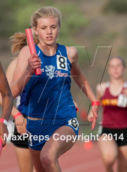 Thumbnail 3 in Mt. Carmel Invitational (Girls Events) photogallery.