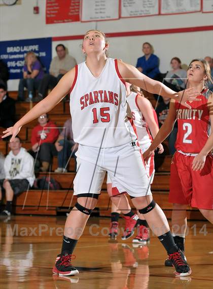 Thumbnail 2 in Trinity vs. East Nicolaus (Love of the Game) photogallery.
