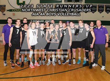Thumbnail 1 in Deer Valley vs. Northwest Christian (AIA 4A Final - Awards) photogallery.