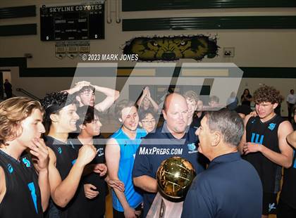 Thumbnail 3 in Deer Valley vs. Northwest Christian (AIA 4A Final - Awards) photogallery.