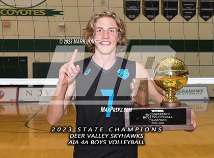 Thumbnail 1 in Deer Valley vs. Northwest Christian (AIA 4A Final - Awards) photogallery.