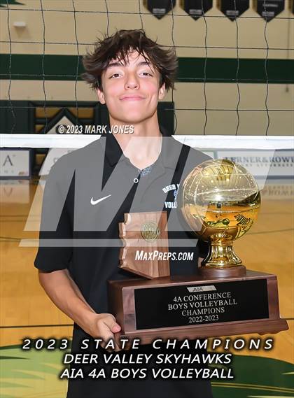 Thumbnail 2 in Deer Valley vs. Northwest Christian (AIA 4A Final - Awards) photogallery.