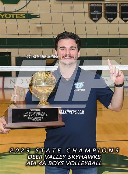 Thumbnail 1 in Deer Valley vs. Northwest Christian (AIA 4A Final - Awards) photogallery.