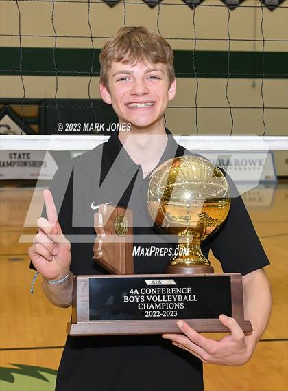 Thumbnail 3 in Deer Valley vs. Northwest Christian (AIA 4A Final - Awards) photogallery.
