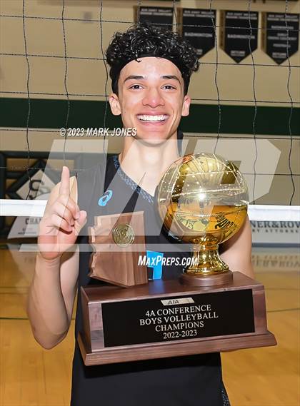 Thumbnail 3 in Deer Valley vs. Northwest Christian (AIA 4A Final - Awards) photogallery.
