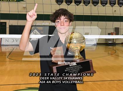 Thumbnail 3 in Deer Valley vs. Northwest Christian (AIA 4A Final - Awards) photogallery.