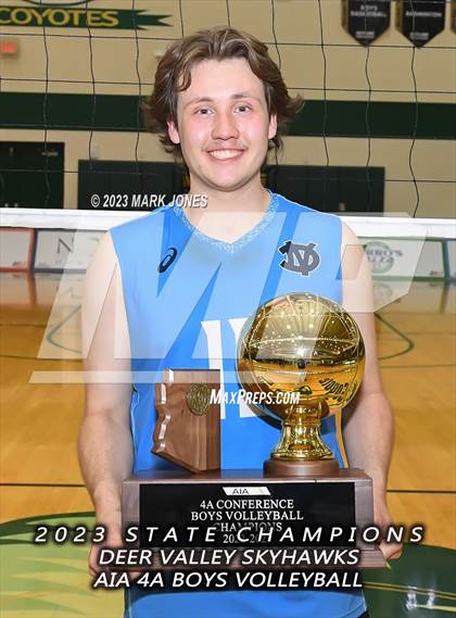 Thumbnail 1 in Deer Valley vs. Northwest Christian (AIA 4A Final - Awards) photogallery.