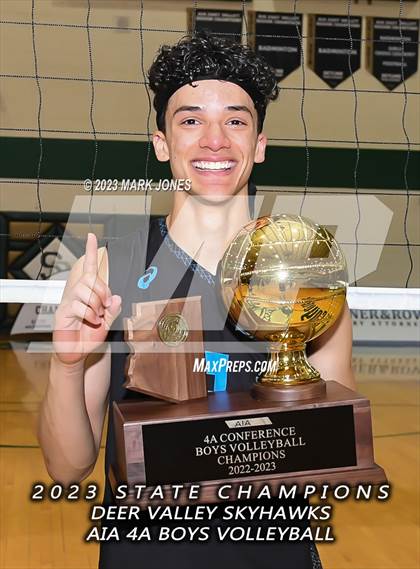 Thumbnail 1 in Deer Valley vs. Northwest Christian (AIA 4A Final - Awards) photogallery.