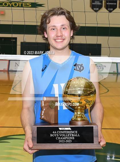Thumbnail 3 in Deer Valley vs. Northwest Christian (AIA 4A Final - Awards) photogallery.