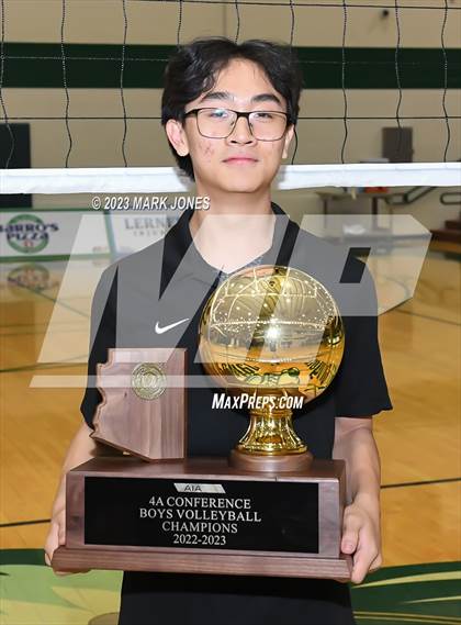 Thumbnail 2 in Deer Valley vs. Northwest Christian (AIA 4A Final - Awards) photogallery.