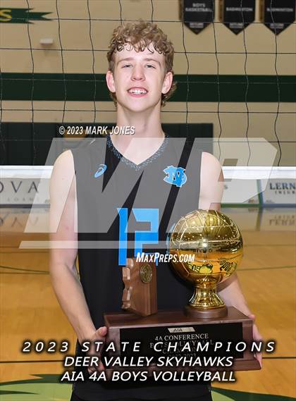 Thumbnail 3 in Deer Valley vs. Northwest Christian (AIA 4A Final - Awards) photogallery.