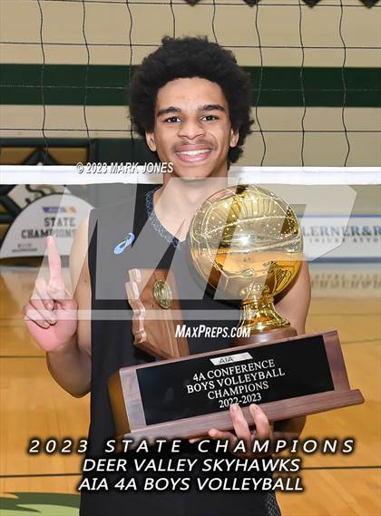 Thumbnail 1 in Deer Valley vs. Northwest Christian (AIA 4A Final - Awards) photogallery.