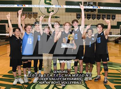 Thumbnail 2 in Deer Valley vs. Northwest Christian (AIA 4A Final - Awards) photogallery.