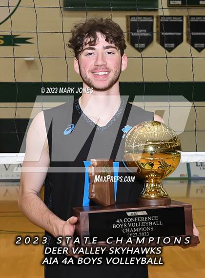 Thumbnail 1 in Deer Valley vs. Northwest Christian (AIA 4A Final - Awards) photogallery.