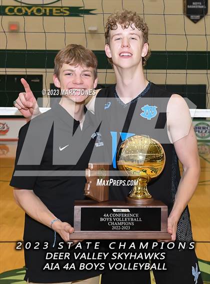 Thumbnail 1 in Deer Valley vs. Northwest Christian (AIA 4A Final - Awards) photogallery.