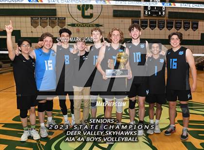 Thumbnail 1 in Deer Valley vs. Northwest Christian (AIA 4A Final - Awards) photogallery.