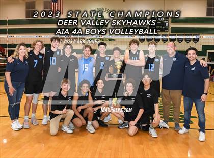 Thumbnail 2 in Deer Valley vs. Northwest Christian (AIA 4A Final - Awards) photogallery.