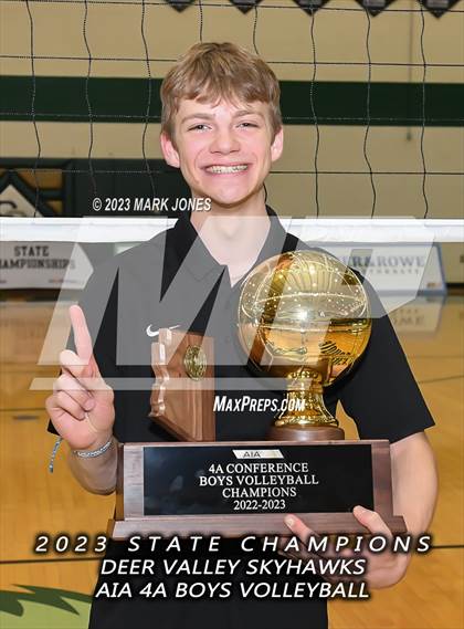 Thumbnail 1 in Deer Valley vs. Northwest Christian (AIA 4A Final - Awards) photogallery.