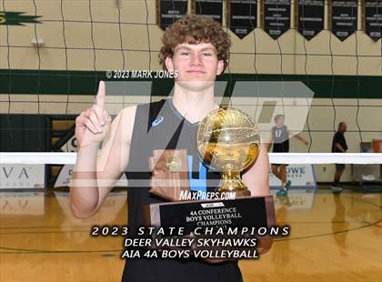 Thumbnail 1 in Deer Valley vs. Northwest Christian (AIA 4A Final - Awards) photogallery.
