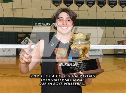 Thumbnail 1 in Deer Valley vs. Northwest Christian (AIA 4A Final - Awards) photogallery.