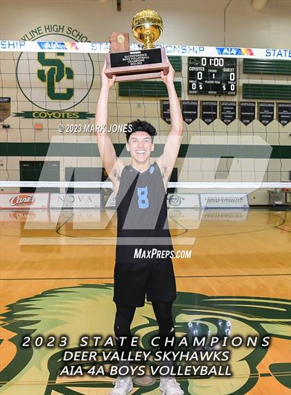 Thumbnail 3 in Deer Valley vs. Northwest Christian (AIA 4A Final - Awards) photogallery.