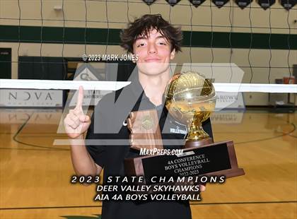 Thumbnail 1 in Deer Valley vs. Northwest Christian (AIA 4A Final - Awards) photogallery.
