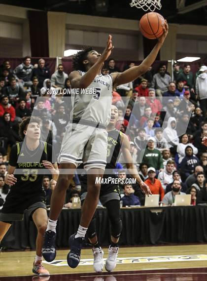 Thumbnail 2 in Prolific Prep vs La Lumiere (Spalding Hoophall Classic) photogallery.