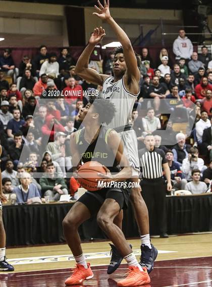 Thumbnail 2 in Prolific Prep vs La Lumiere (Spalding Hoophall Classic) photogallery.